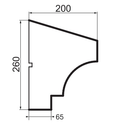 Ancadrament decorativ din polistiren pentru fereastra DC 119 - imagine 2