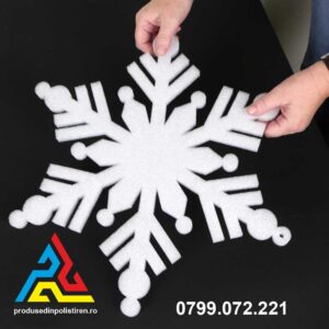 Fulg de zapada din polistiren