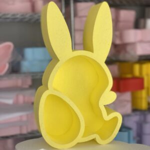 Cutie polistiren forma iepure